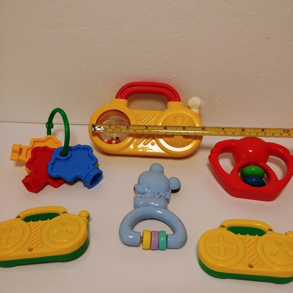 1990s Fisher Price. Walt Disney. Play Skool Toddler Baby Toys Rattles. - Picture 5 of 6